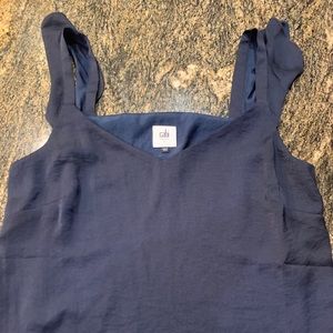 Cabi ruffle tank top